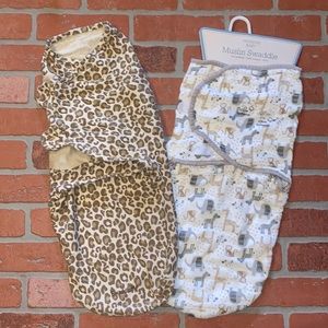 NWT swaddleme & modern baby size large swaddle sleep sack bundle!!